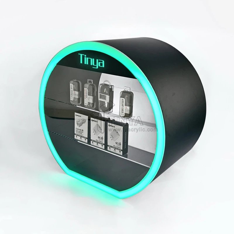Curved display stand Curved display stand