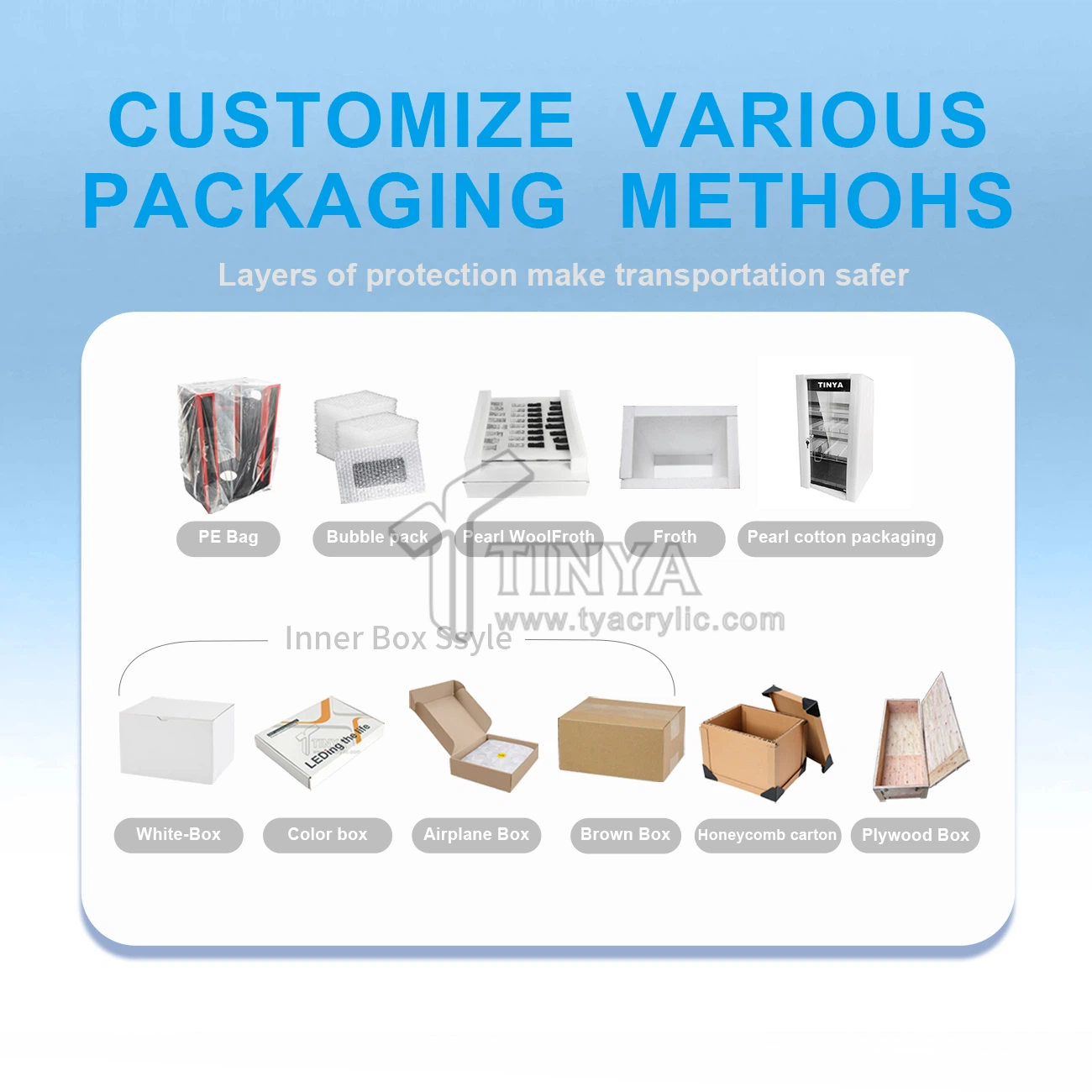 Display stand packaging customization Display stand packaging customization